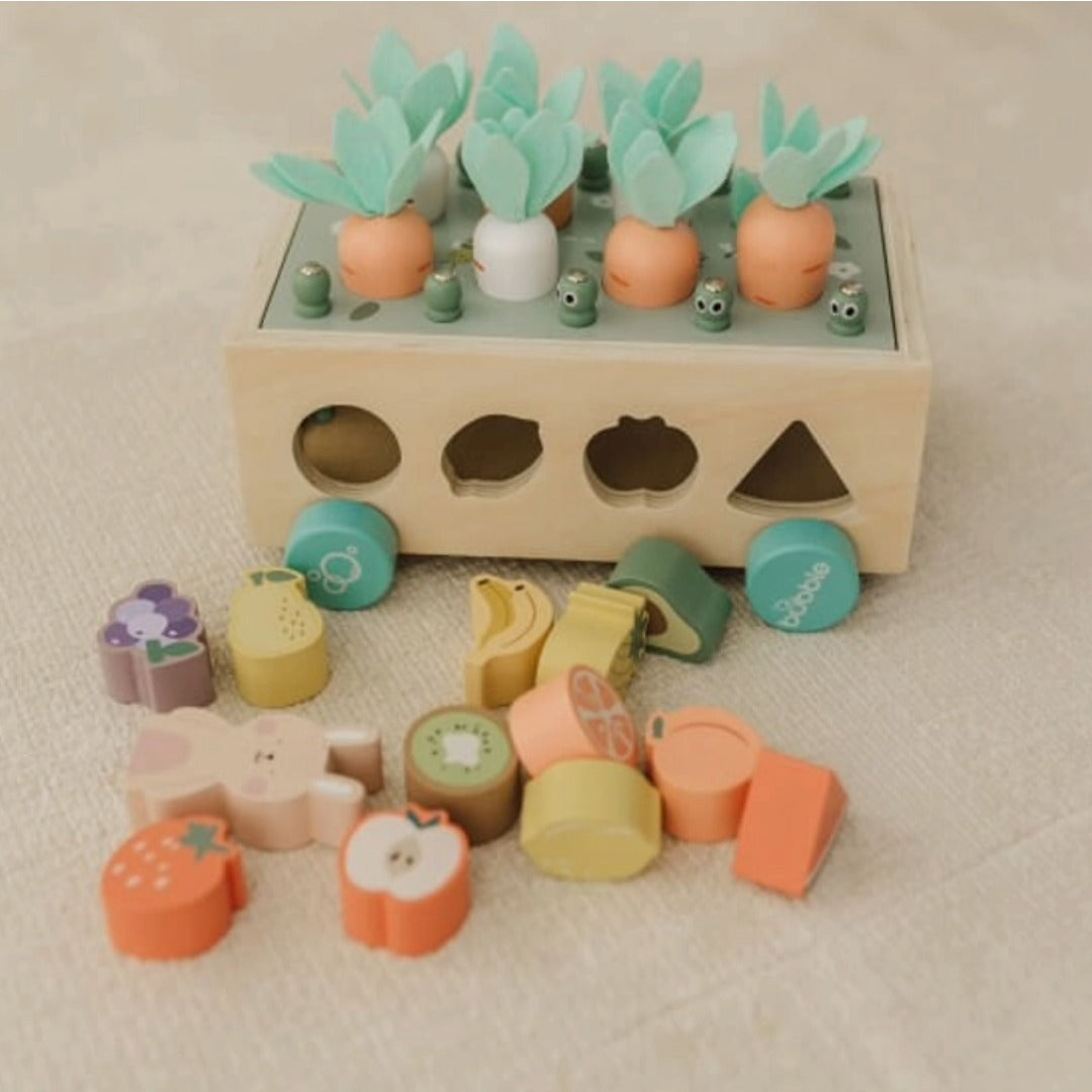 Interactive Wooden Vege Garden