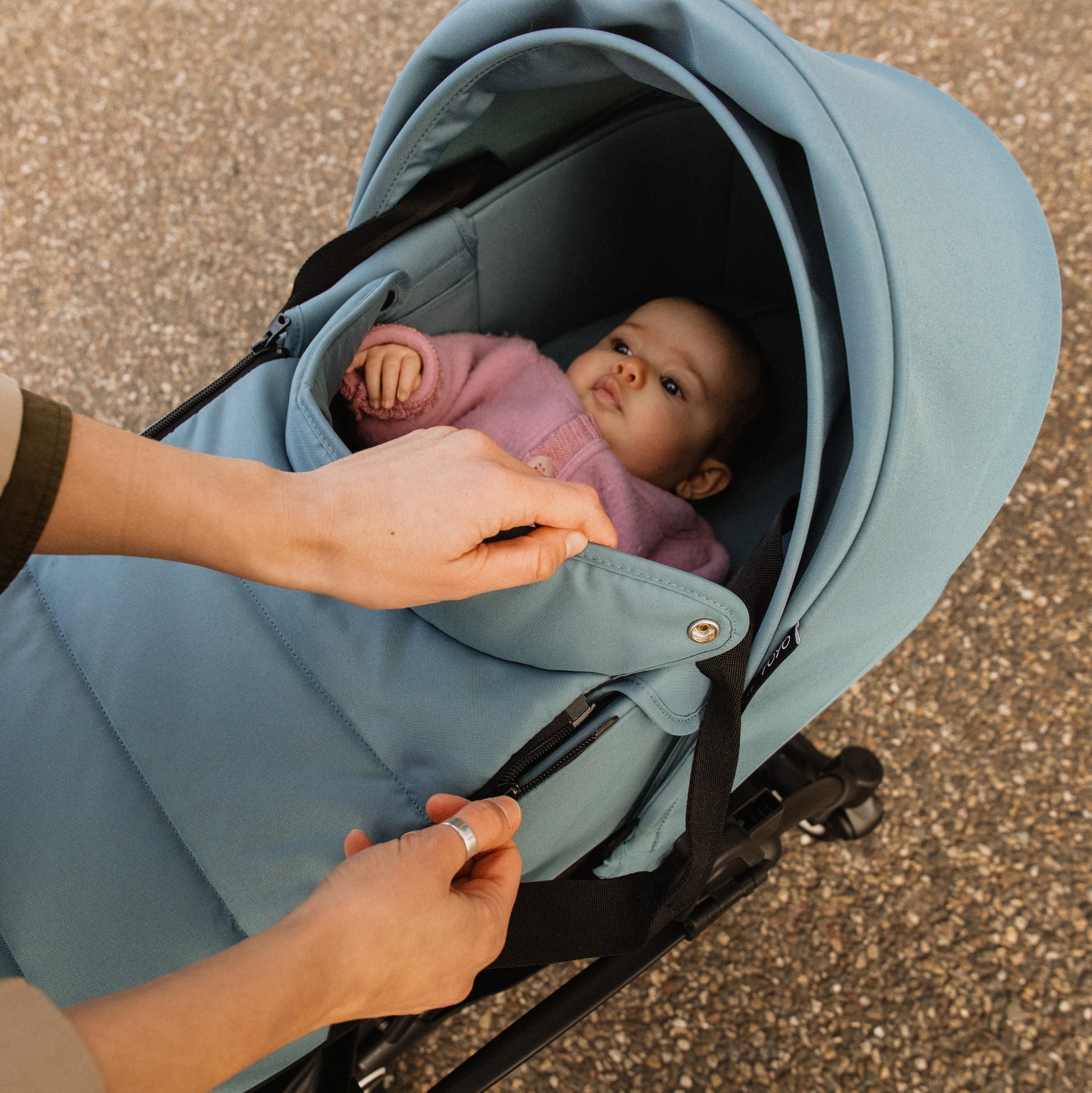 Stokke YOYO 0+ Bassinet Aqua Blue - Stokke