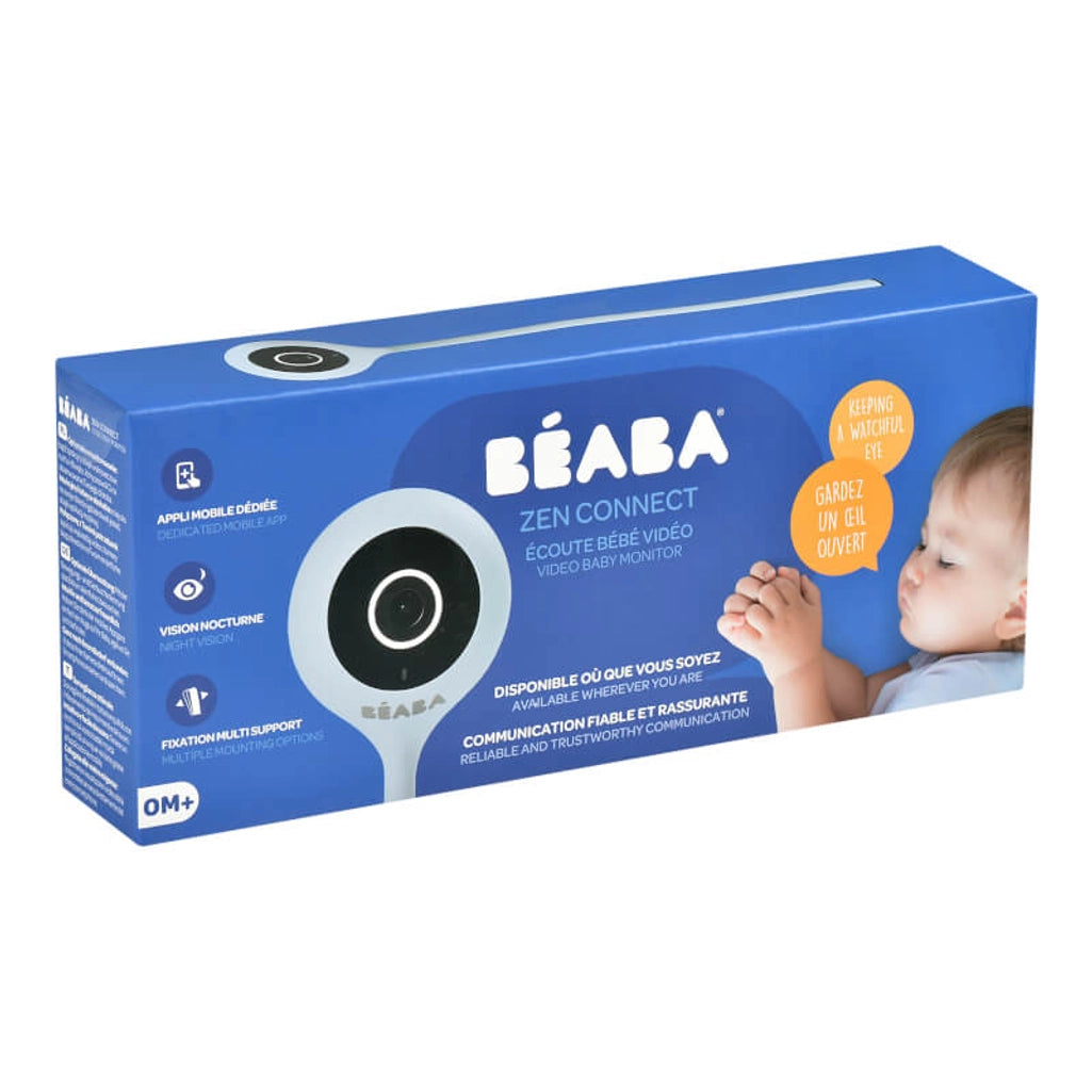 Beaba Video Baby Monitor Zen Connect Midnight Blue - Beaba