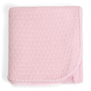 Dimples merino wool eyelet blanket in pink:image,small_image,thumbnail,swatch_image
