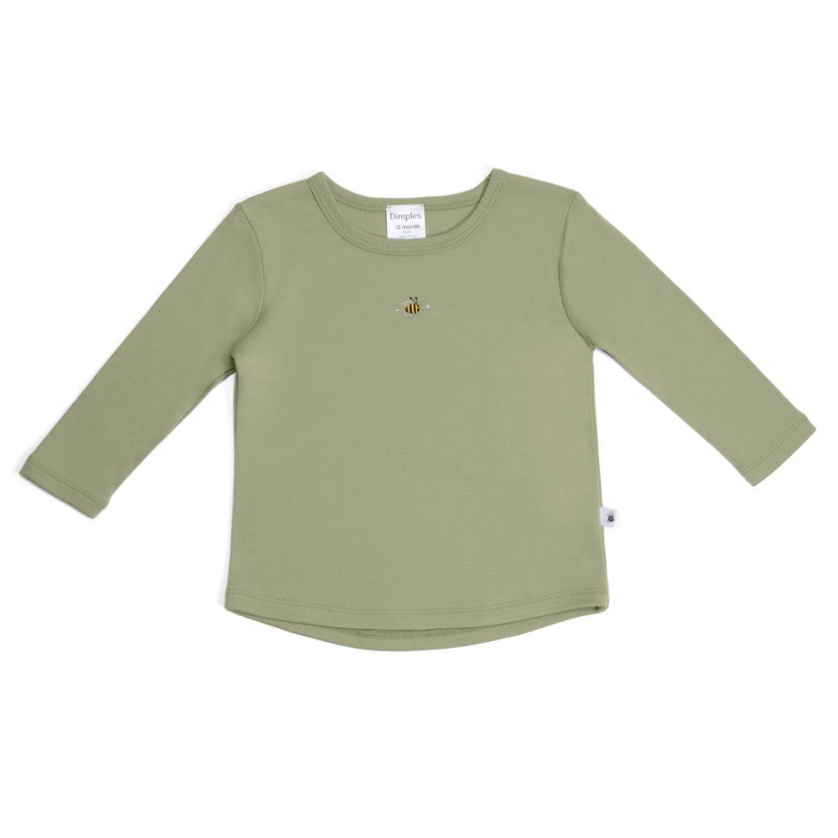 Arctic Adventure Merino Long sleeve top in Moss from Dimples New Zealand:image,small_image,thumbnail,swatch_image