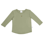 Arctic Adventure Merino Long sleeve top in Moss from Dimples New Zealand:image,small_image,thumbnail,swatch_image