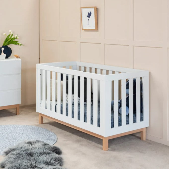 Babyreadt bailey cot lifestyle in nursery