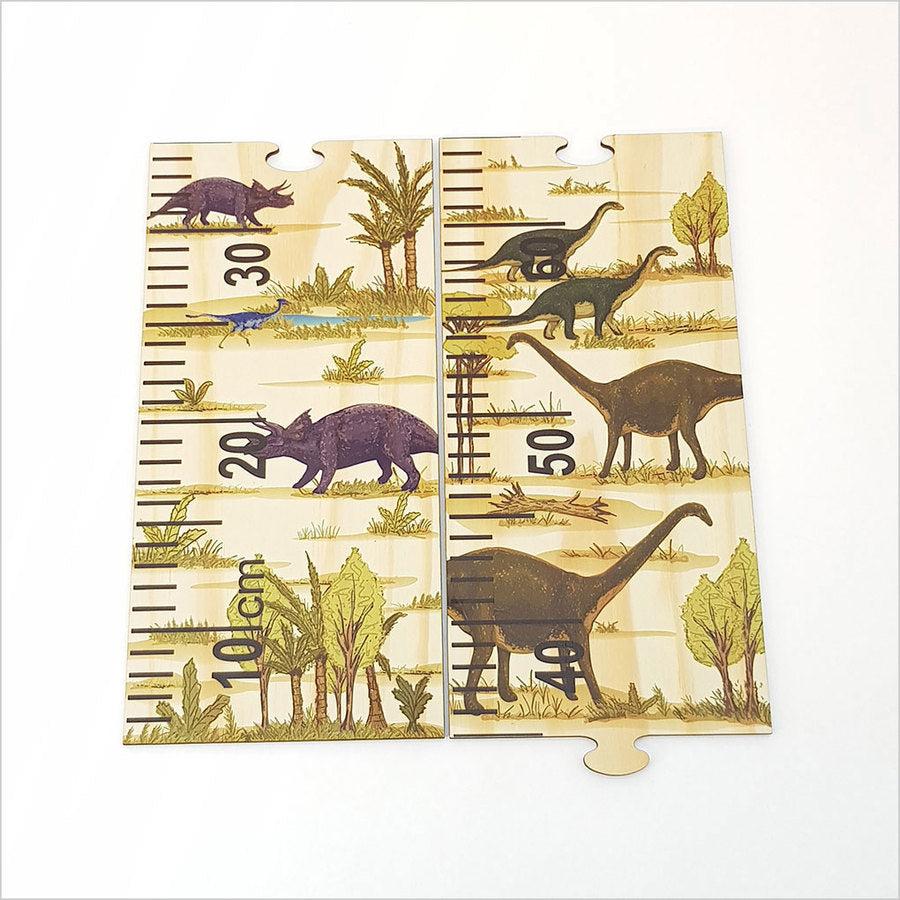 Crystal Ashley Growth Chart Ruler Dinosaurs