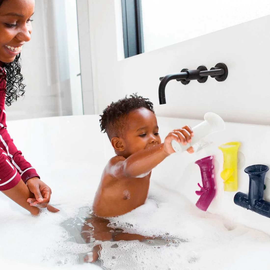 Boon Pipes baby bath toy