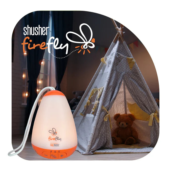 Firefly baby soother and night light from Baby Shusher 