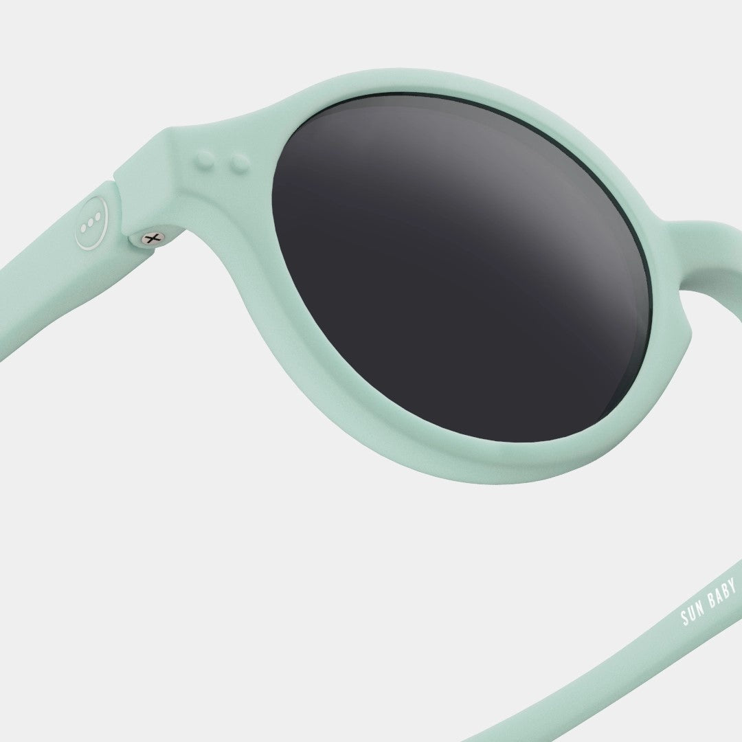 Izipizi baby sunglasses in aqua green