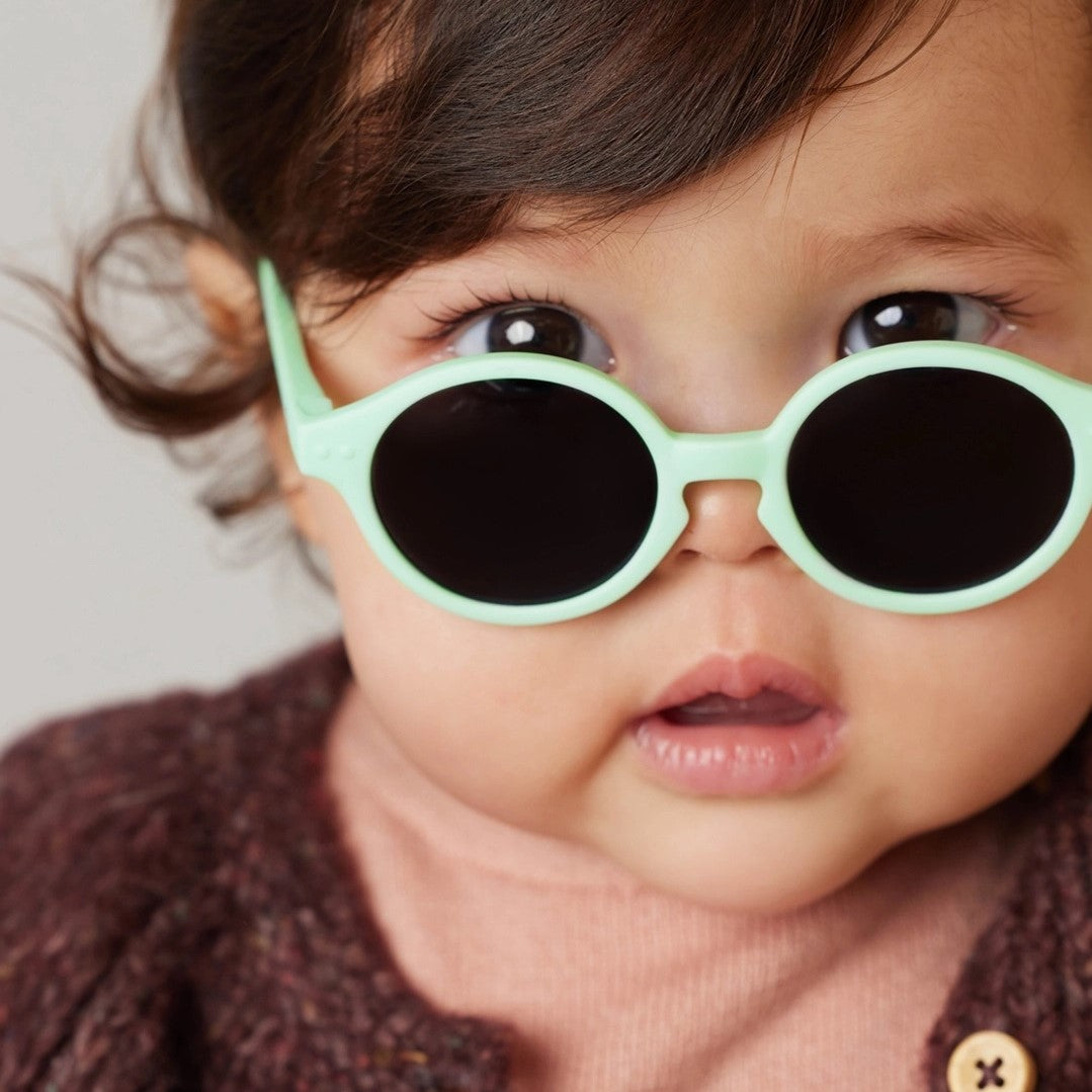 Izipizi baby sunglasses in aqua green
