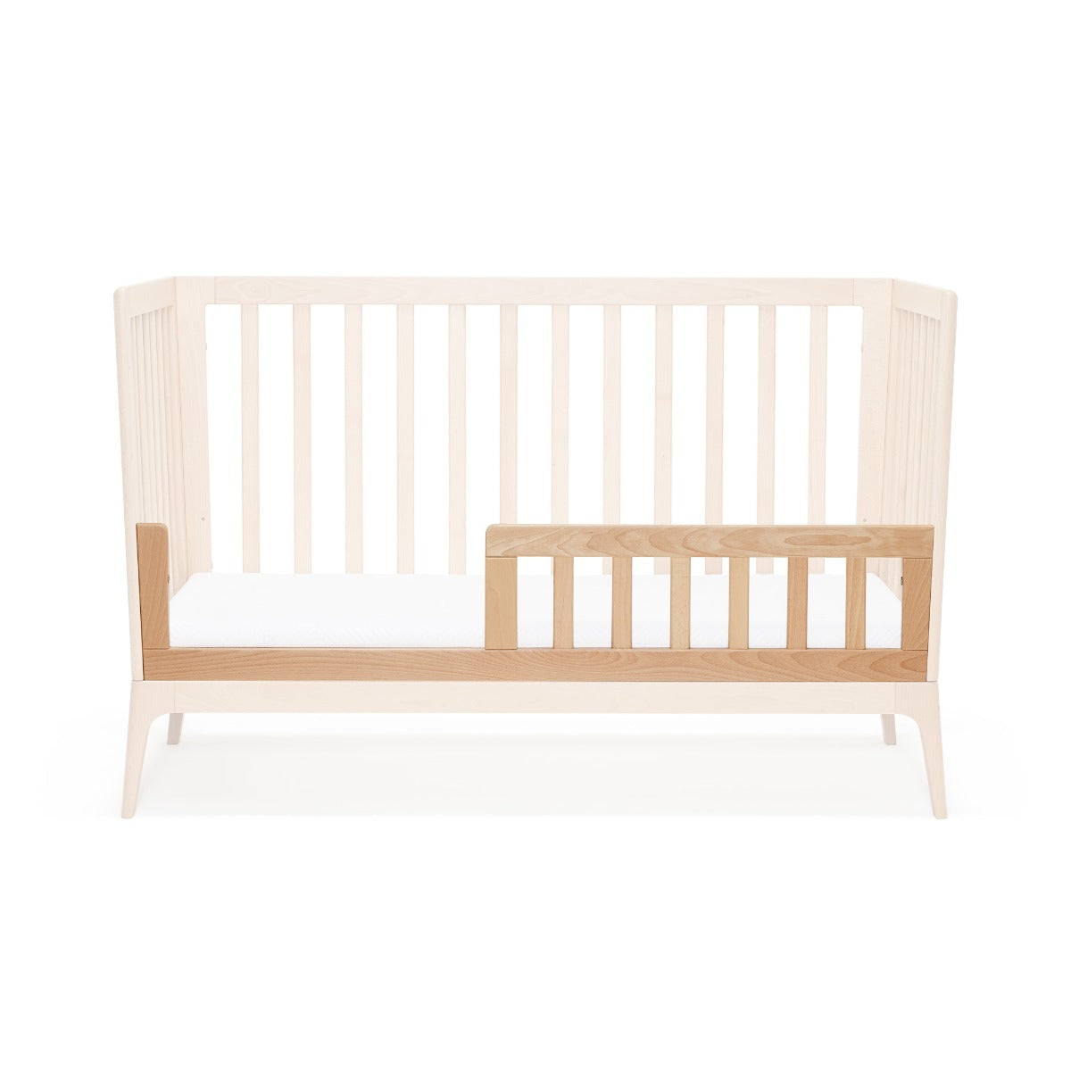 Amara Junior Bedrail From BabyRest in Beech Shown In Image:image,small_image,thumbnail,swatch_image