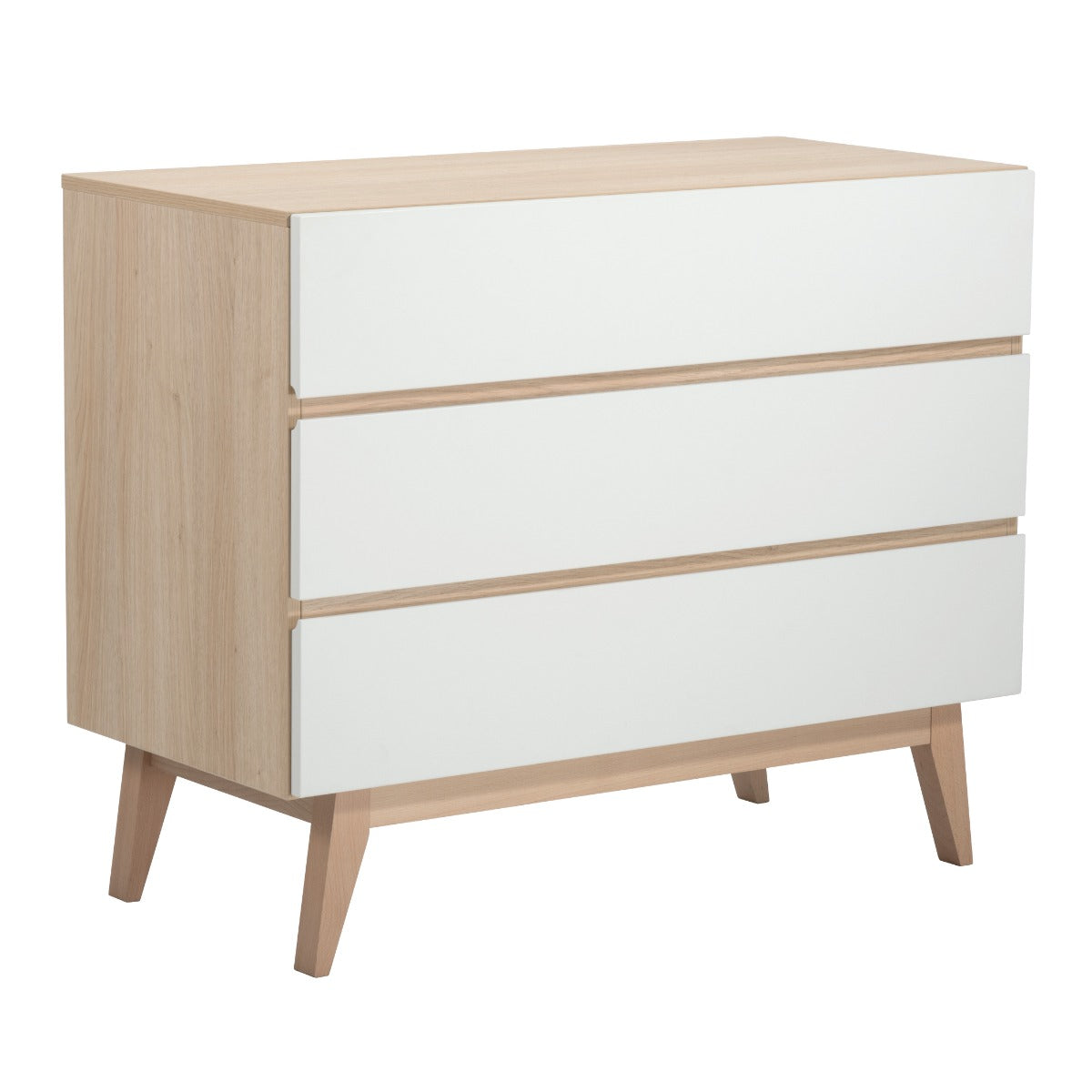 Baby Rest Tommi Chest White/Natural