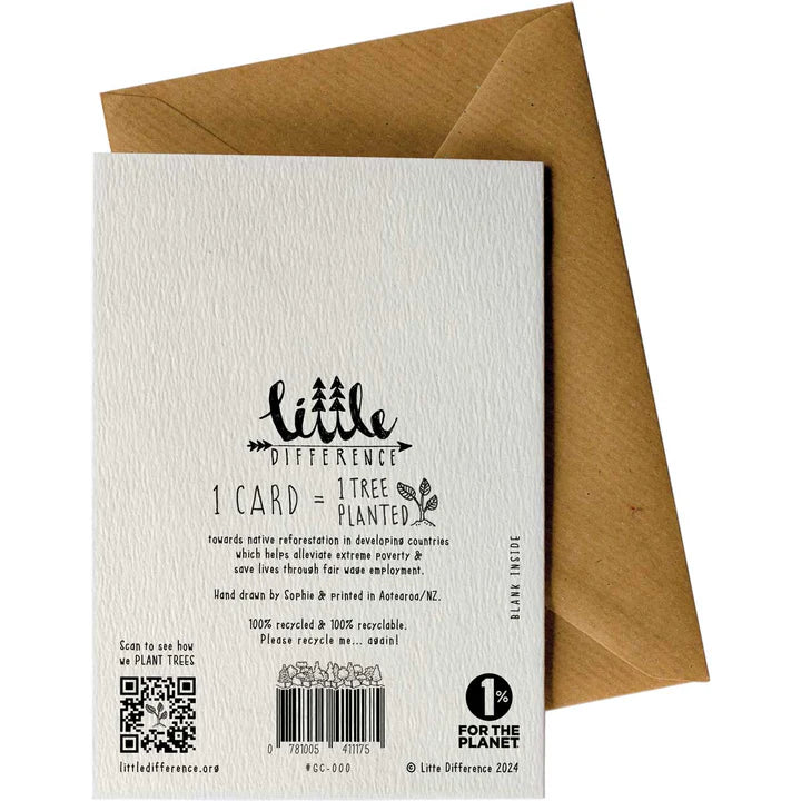 African Watering Hole Card