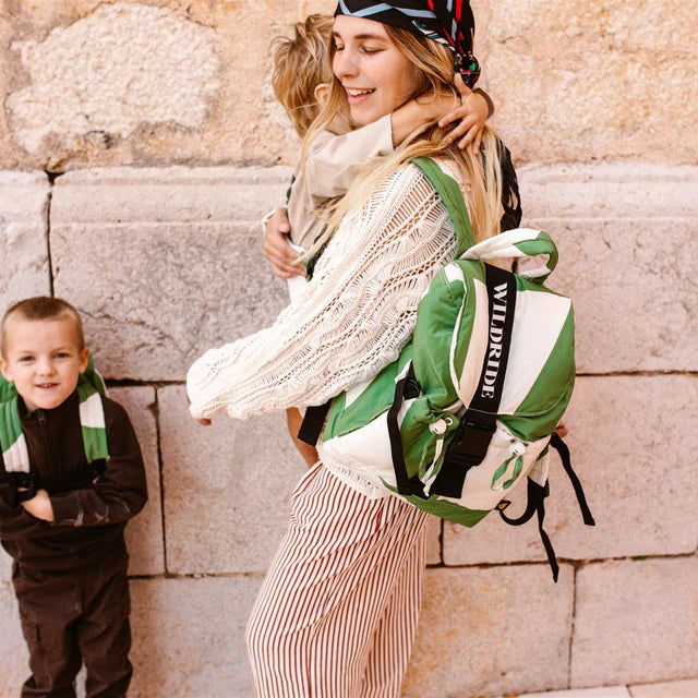 Wildride Backpack Green Graphic - Wildride