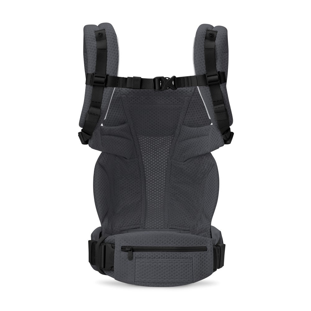 Rear view of Ergobaby mesh baby carrier