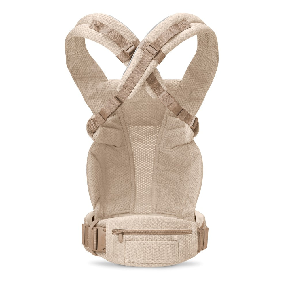 Rear view of Ergobaby mesh baby carrier