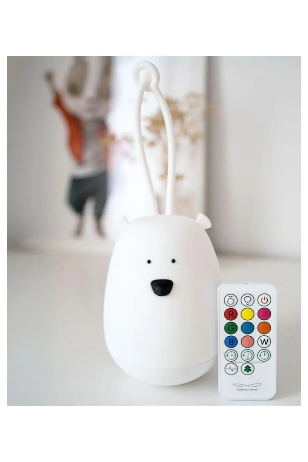 Bear Hanging Night Lamp - Rabbit and Friends