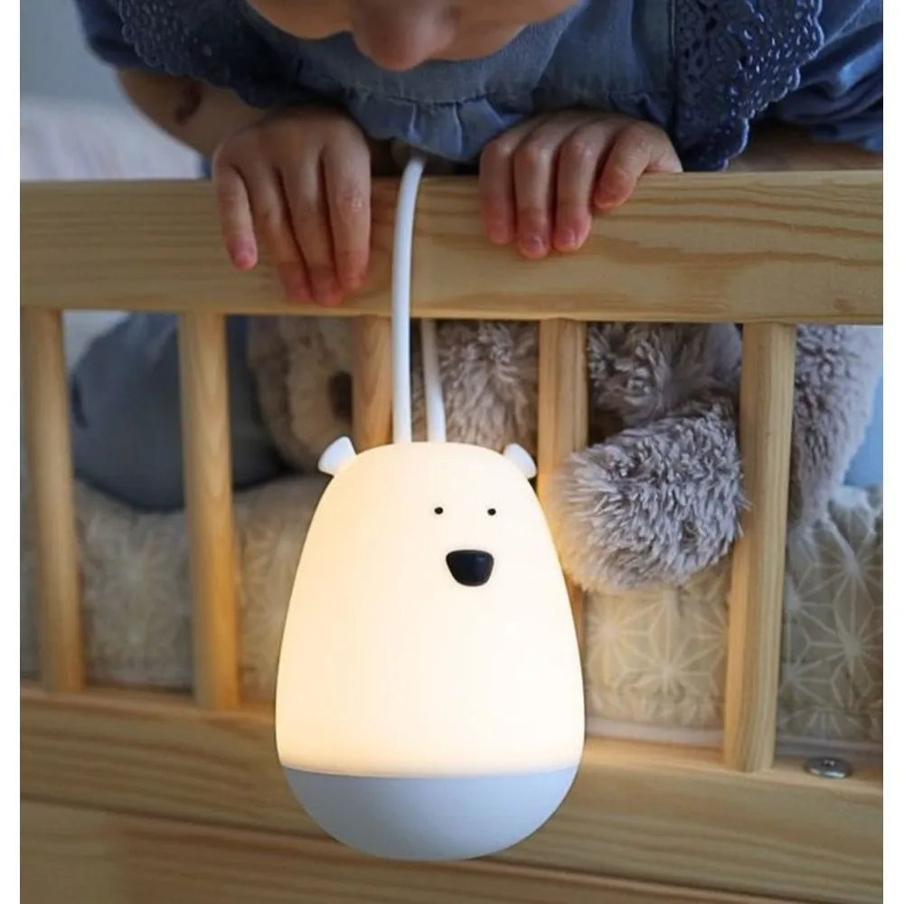 Bear Hanging Night Lamp - Rabbit and Friends