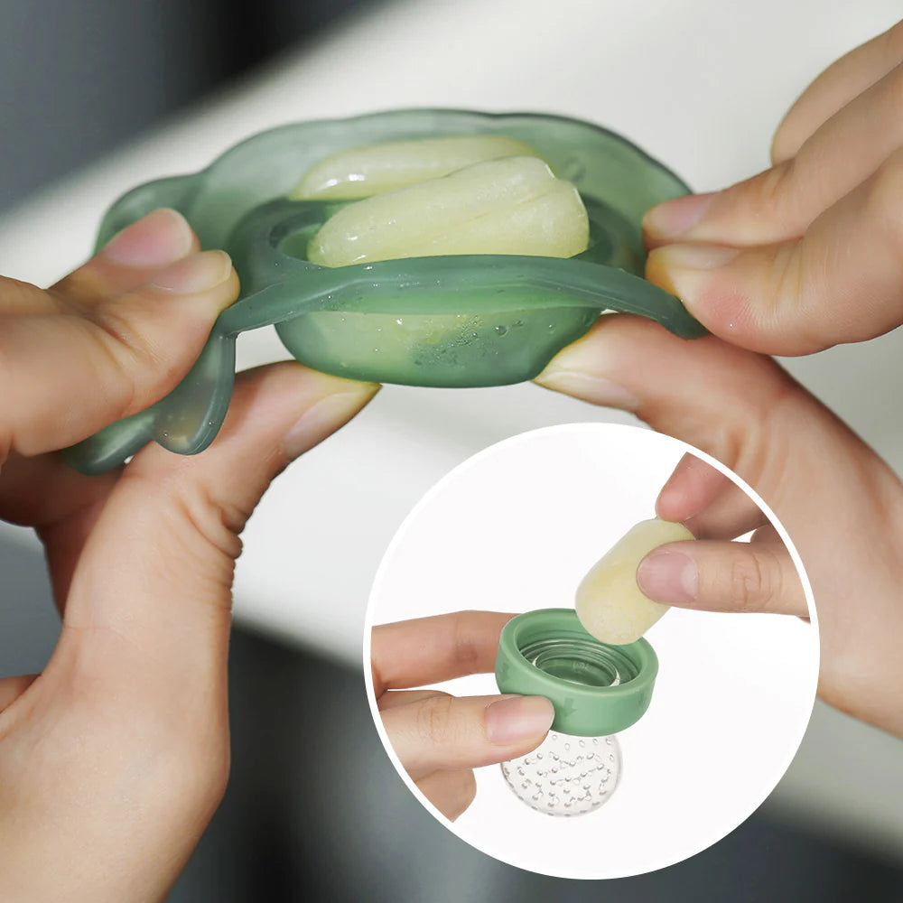 Haaka fresh feeder Olive Green teether