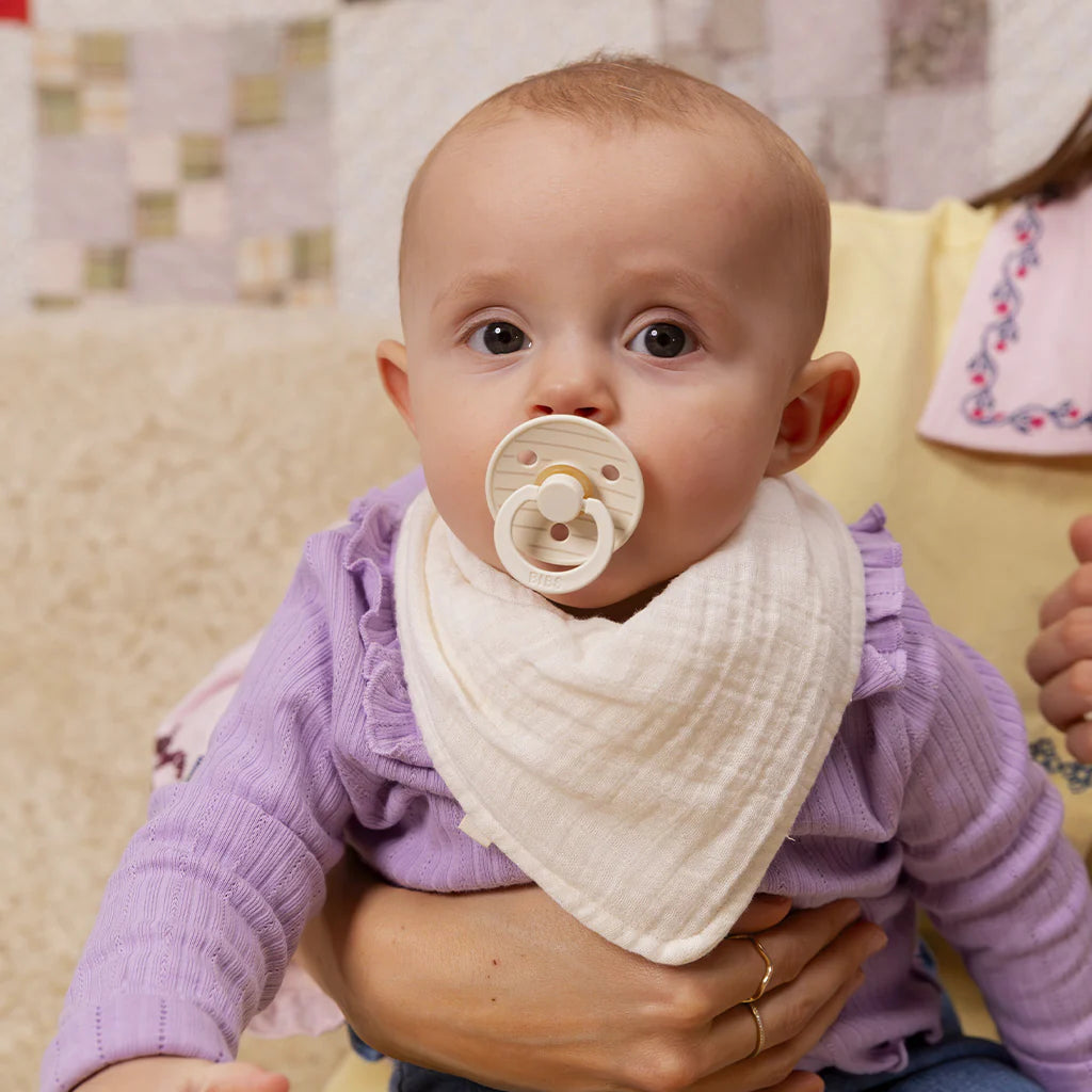 Bandana Bib Ivory - BIBS