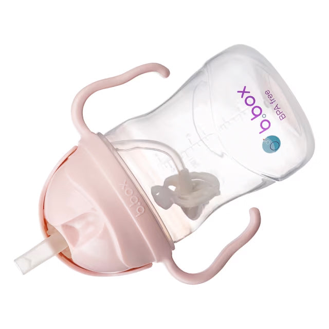 Baby sippy cup in blush