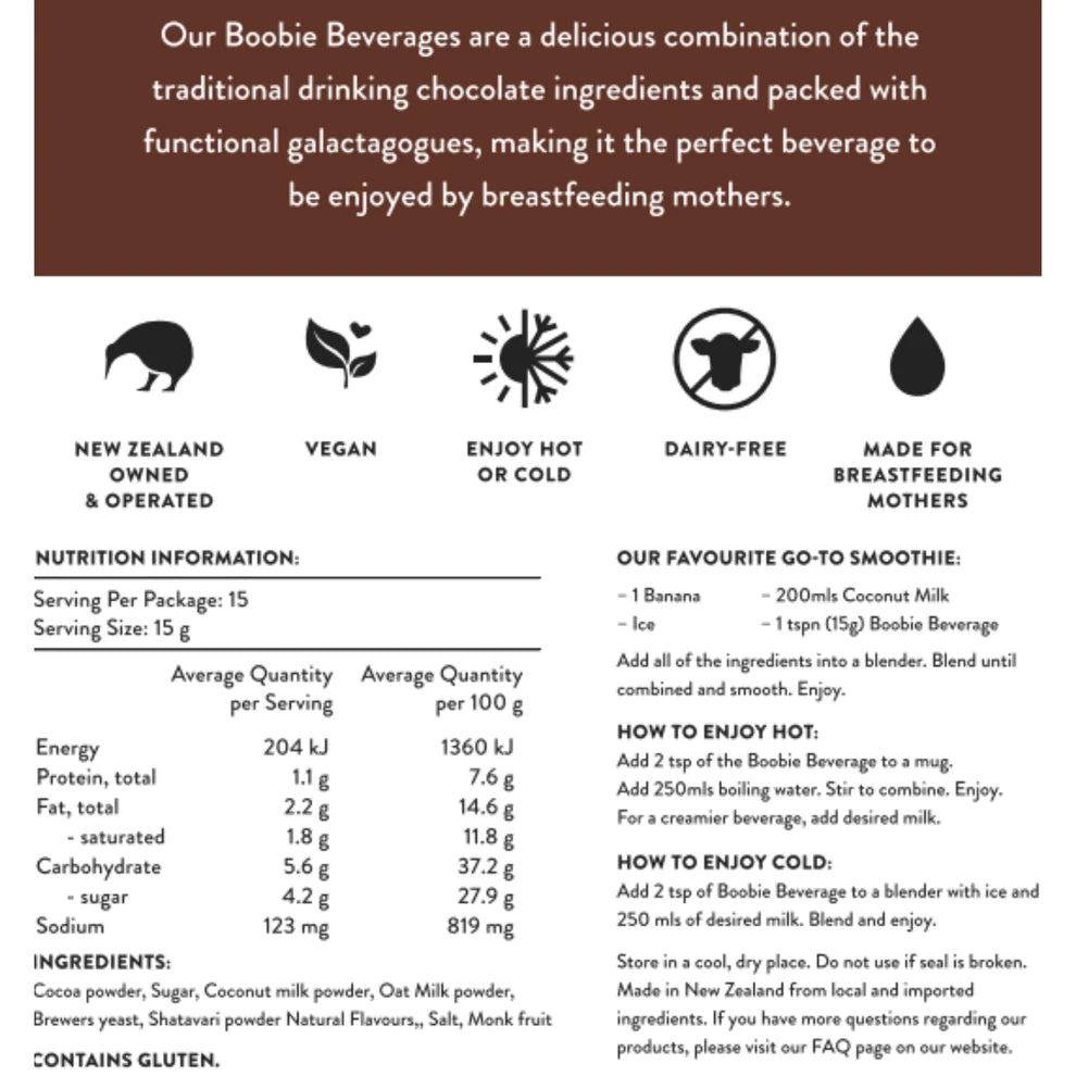 Boobie Beverage - Lactation Station - Dimples