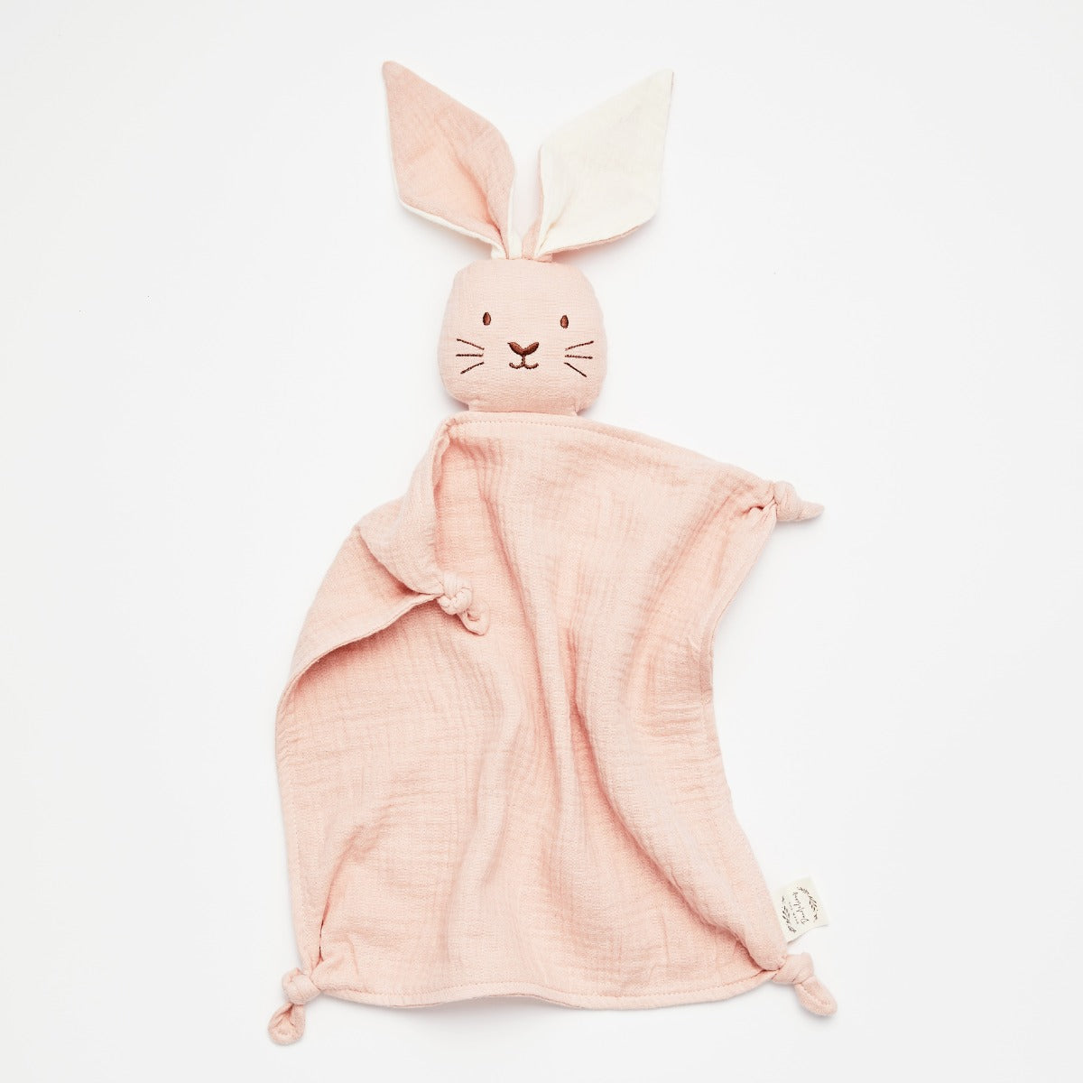 Over the Dandelions Bunny Lovey Comforter in blush:image,small_image,thumbnail,swatch_image