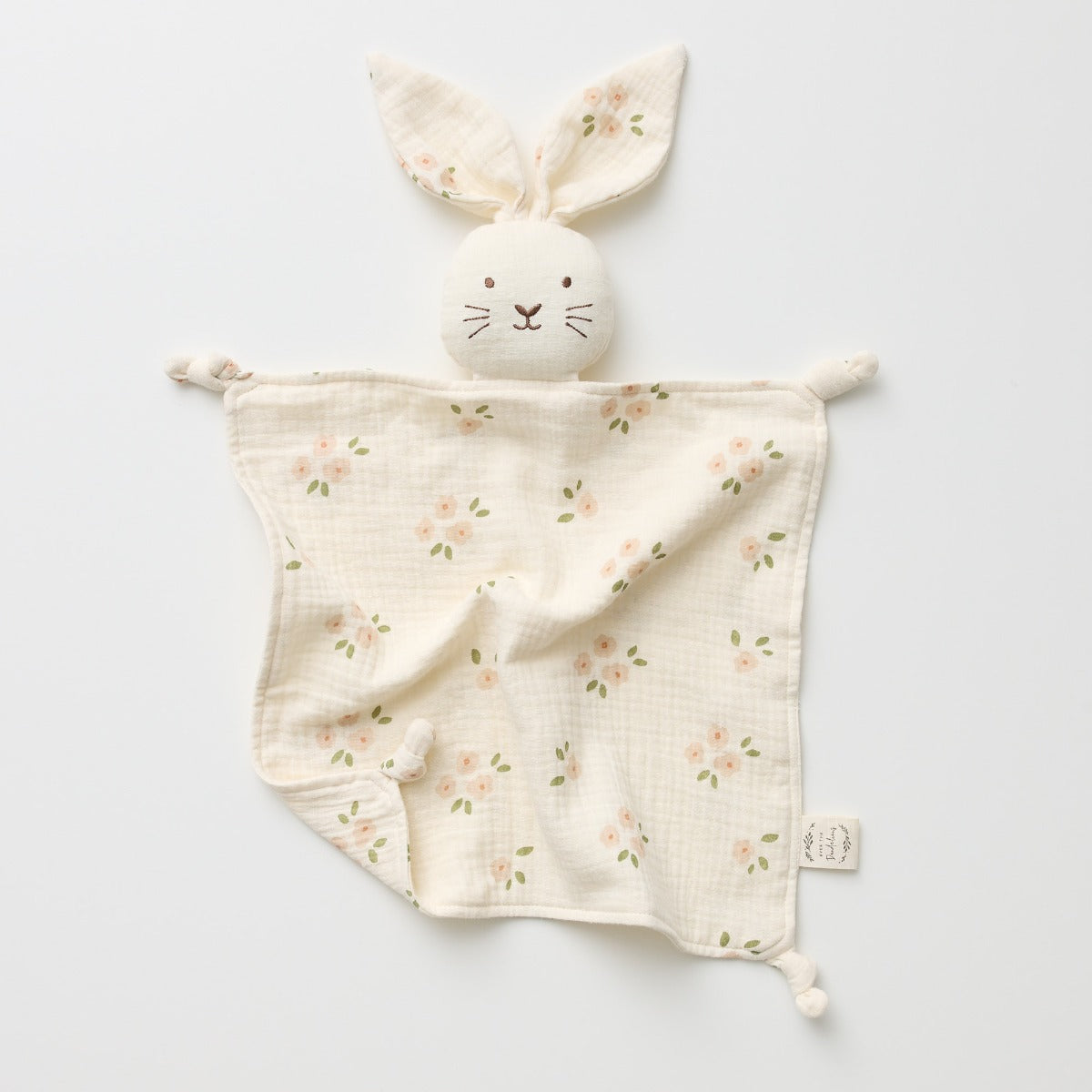 Over the Dandelions Bunny Lovey Comforter in daisy:image,small_image,thumbnail,swatch_image
