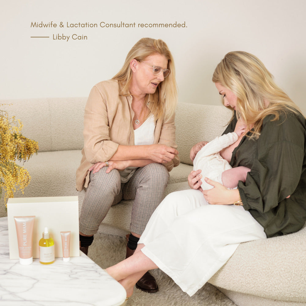 pure mama nipple butter midwife and lactation consultant recommended by libby cain
