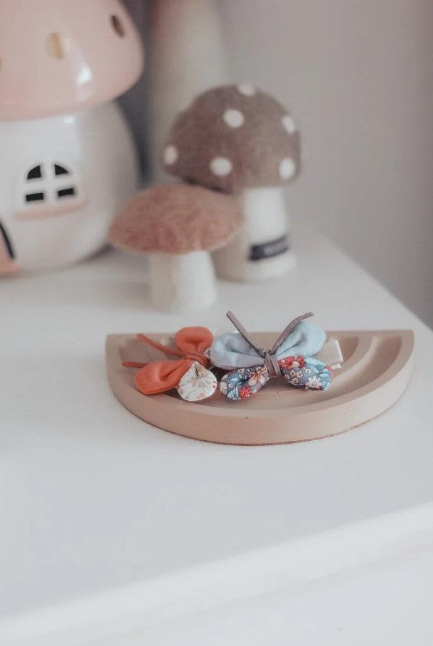 Butterfly Hairclips Set of 2 on tray