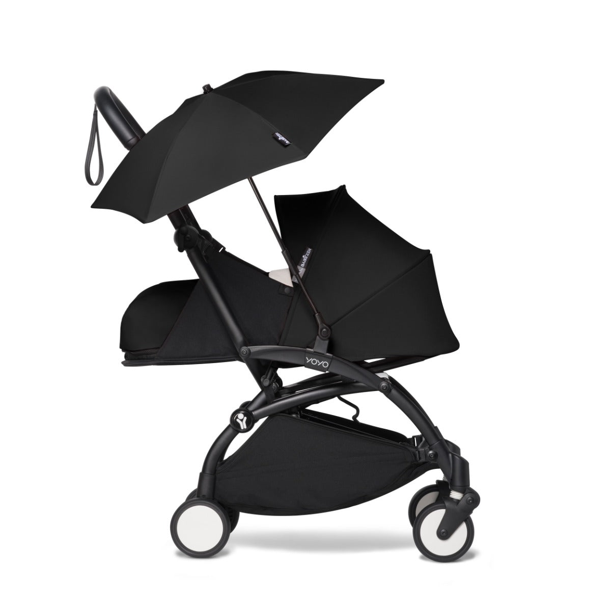 umbrella stroller nz Stokke YOYO Parasol Black | Stroller Accessories | Dimples NZ