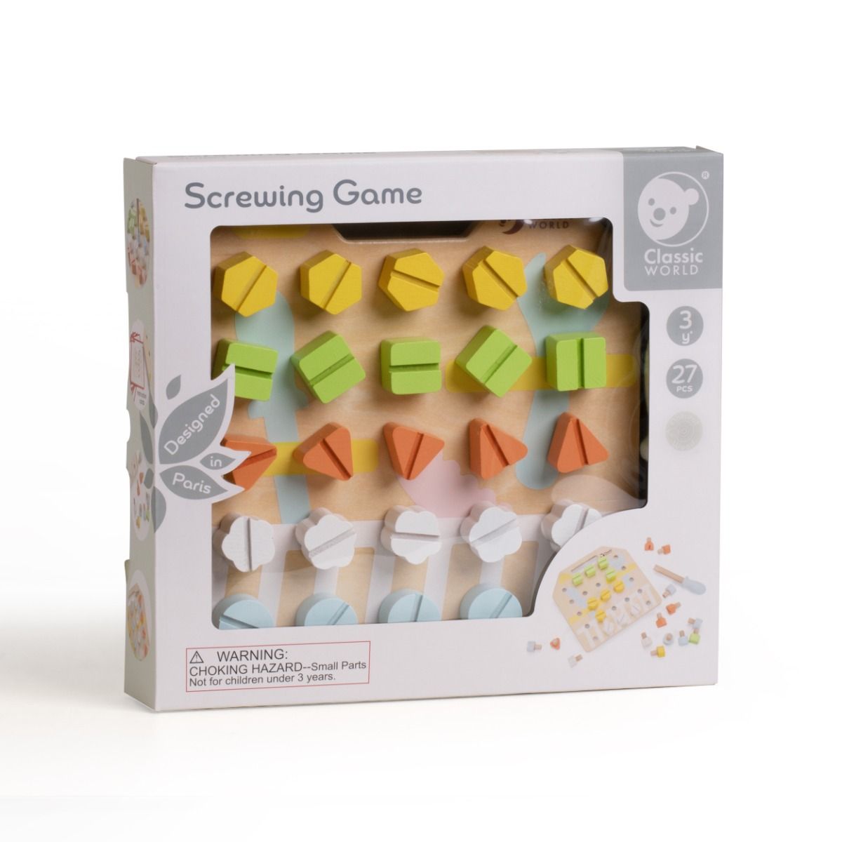 Classic World Screw Board box:image,small_image,thumbnail,swatch_image