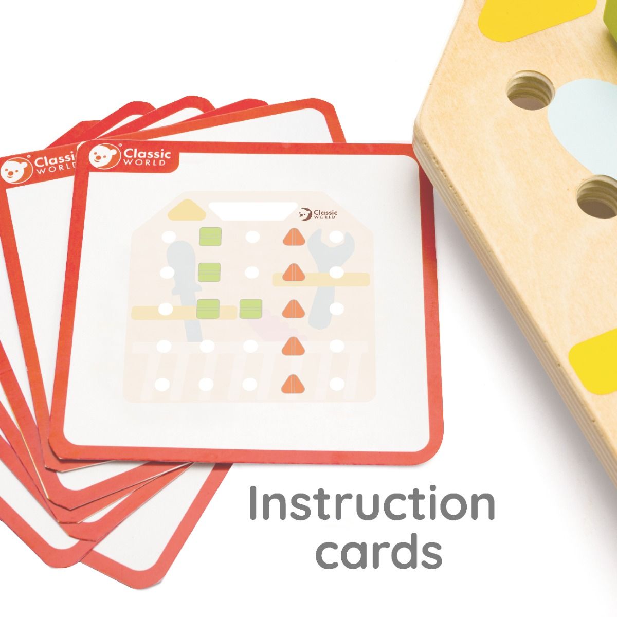 Classic World Screw Board instructioon sheets