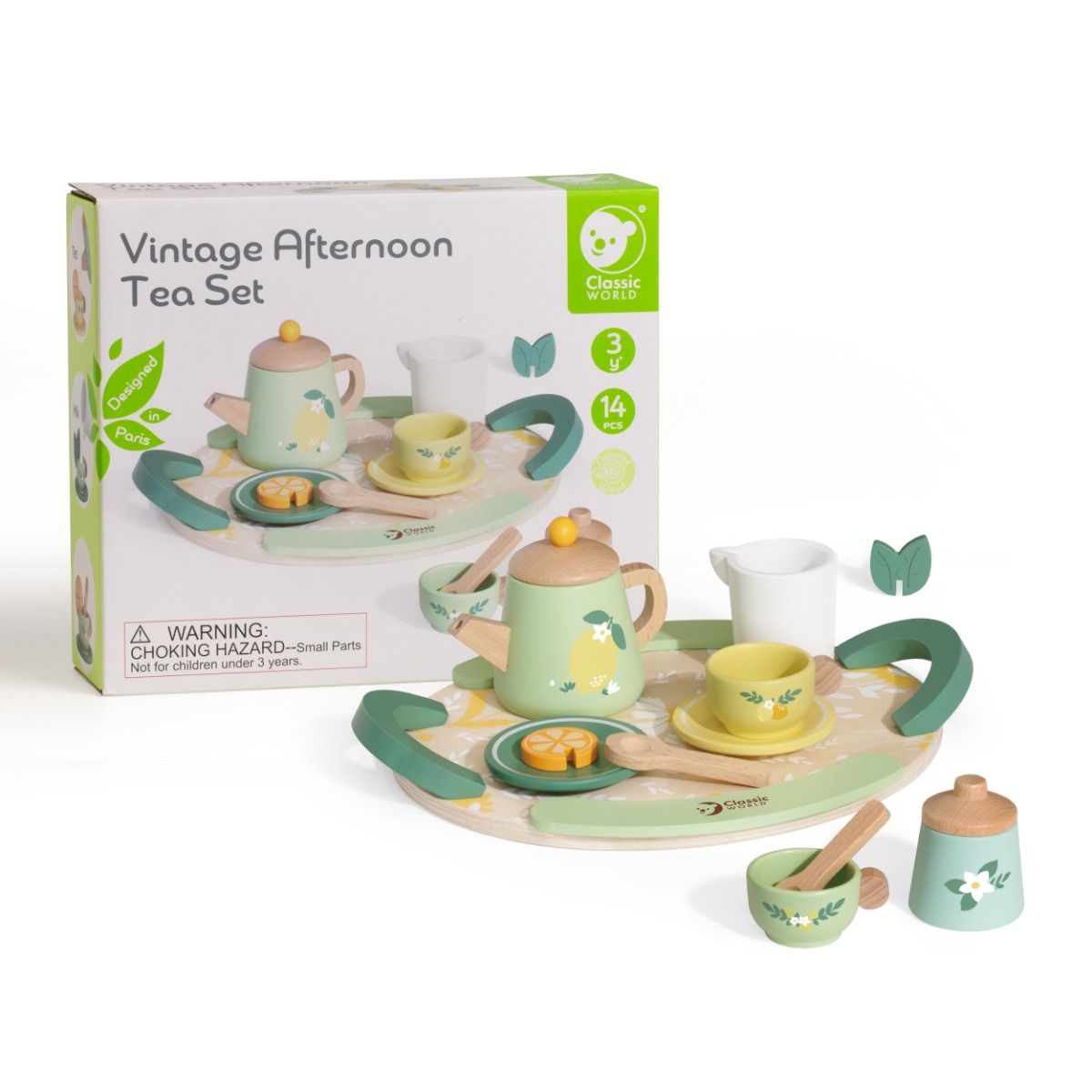 Classic World Vintage Afternoon Tea Set