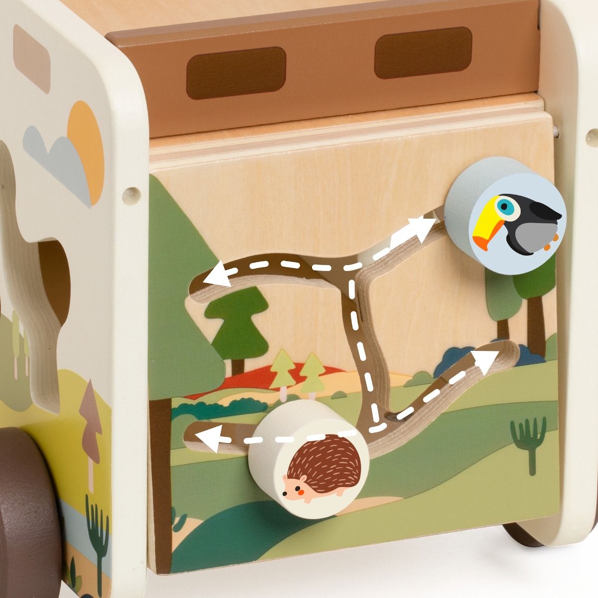 Classic World Prairie Adventurer Truck close up
