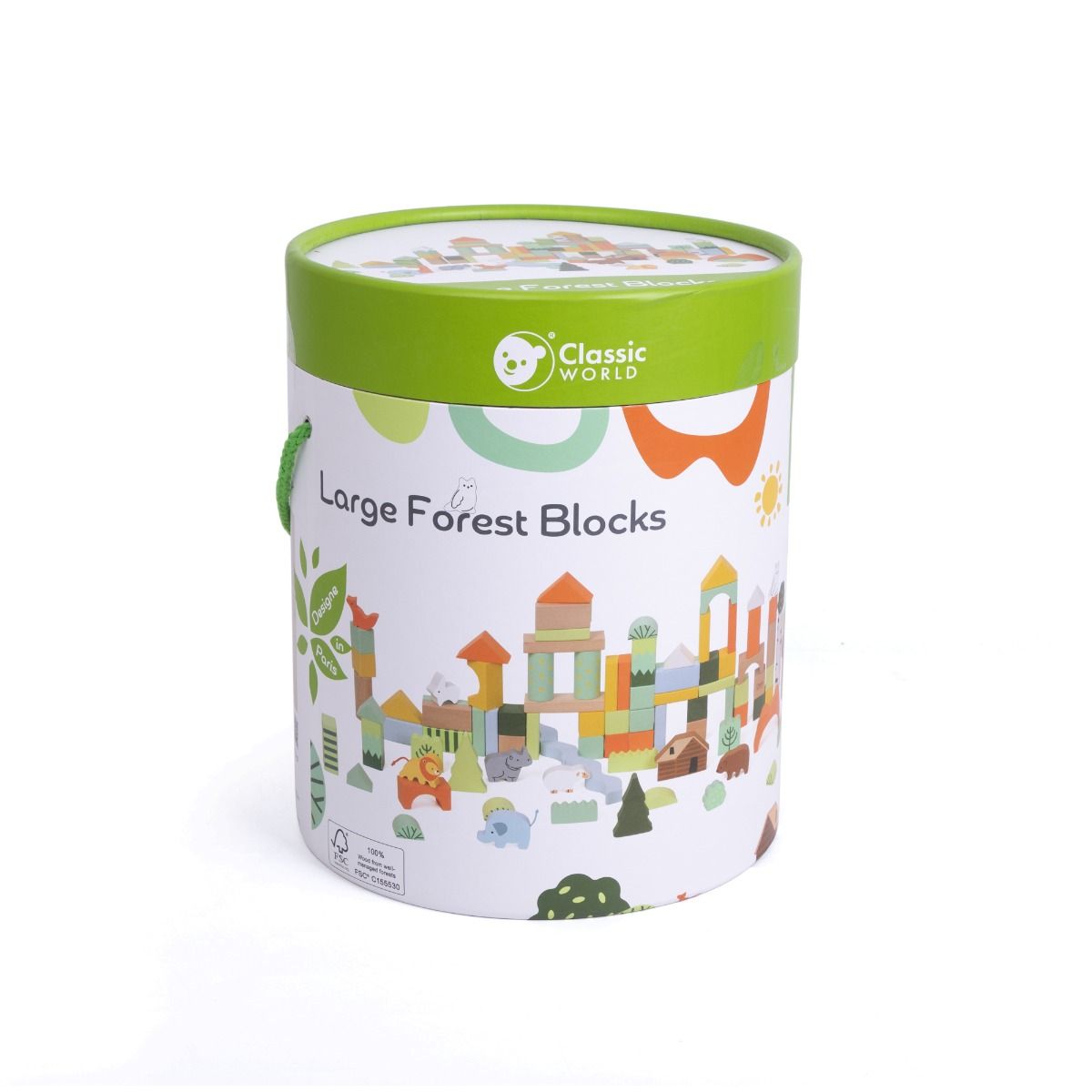 Large forest blocks