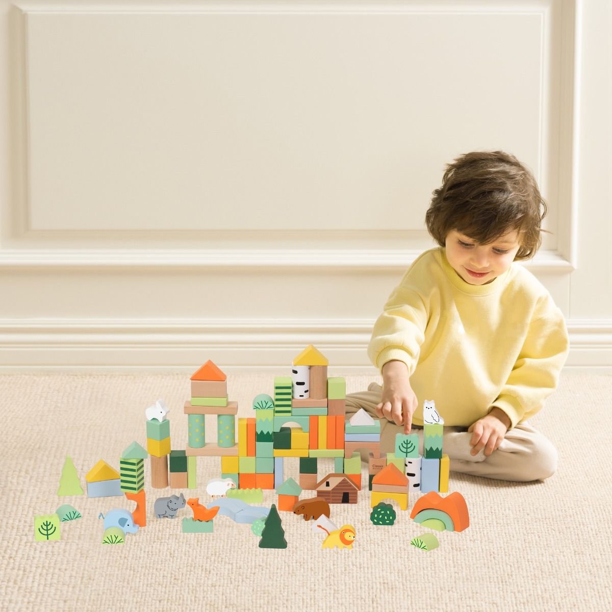 Large forest blocks