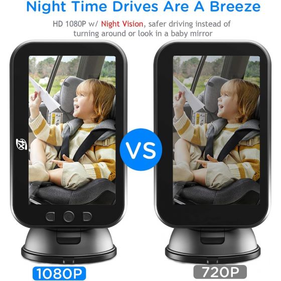 CAR SEAT BABY MONITOR - BLACK by Baby Jogger side by side comparison