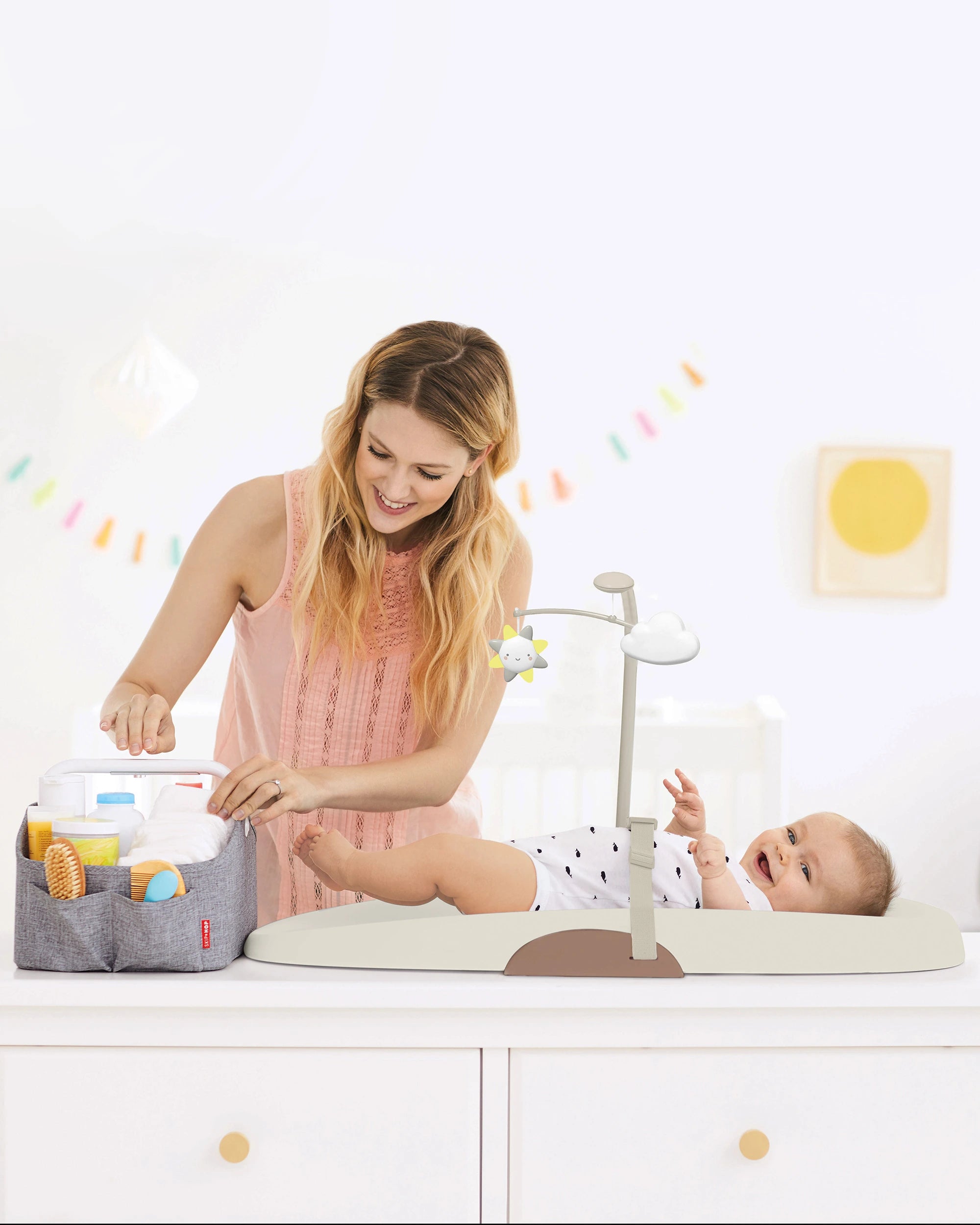 Skip Hop Wipe Clean Changing Pad Oat - Skip Hop