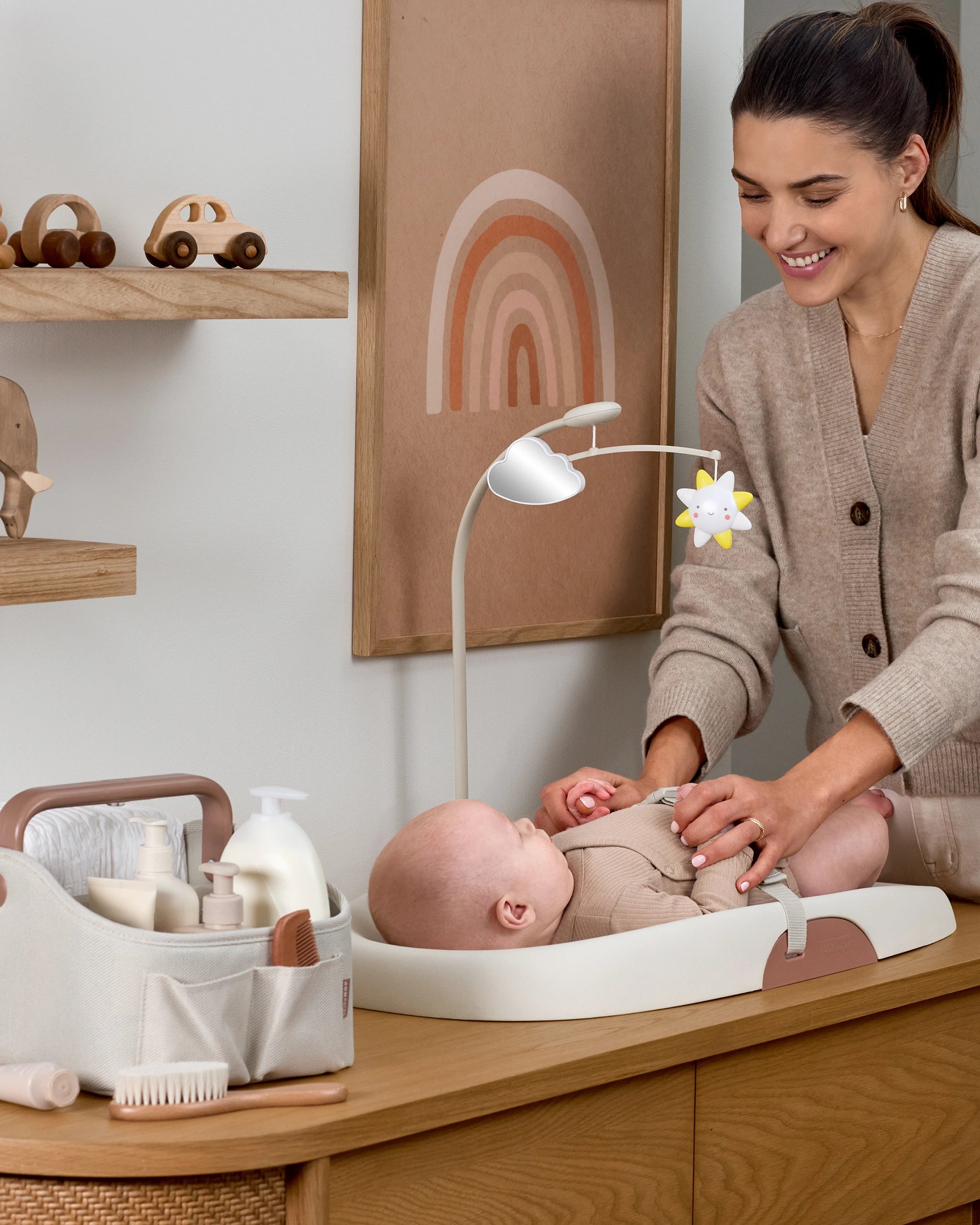 Skip Hop Wipe Clean Changing Pad Oat - Skip Hop