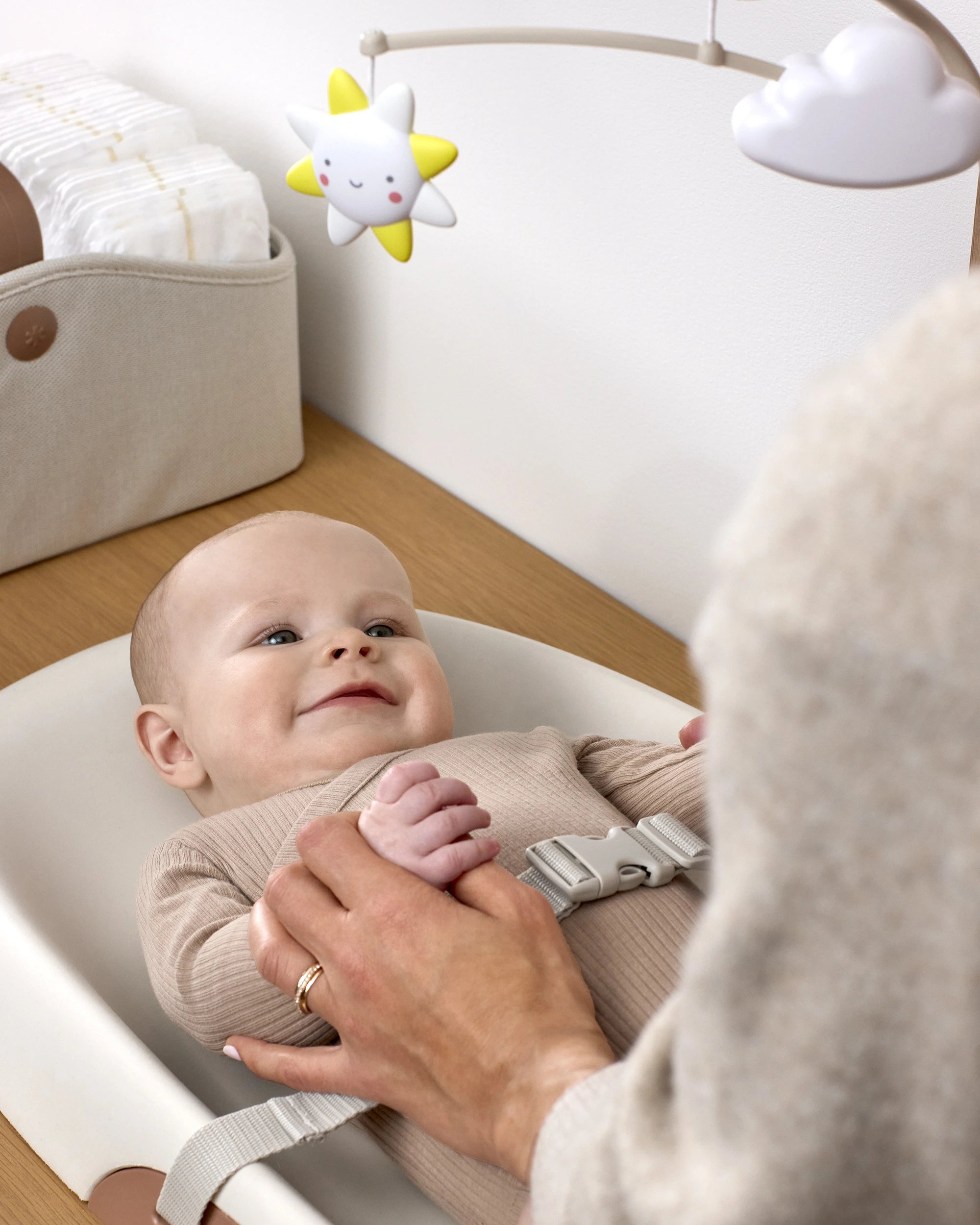 Skip Hop Wipe Clean Changing Pad Oat - Skip Hop