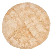Classic New Zealand 1.5m Round sheepskin rug in honey:image,small_image,thumbnail,swatch_image