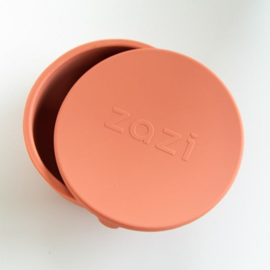 Zazi baby feeding silicone bowl with lid:image,small_image,thumbnail,swatch_image