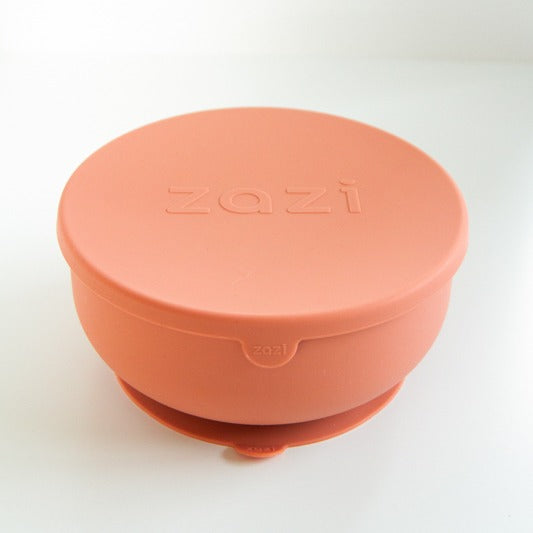 Zazi baby feeding silicone bowl with lid