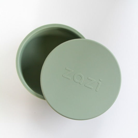 Zazi baby feeding silicone bowl with lid:image,small_image,thumbnail,swatch_image