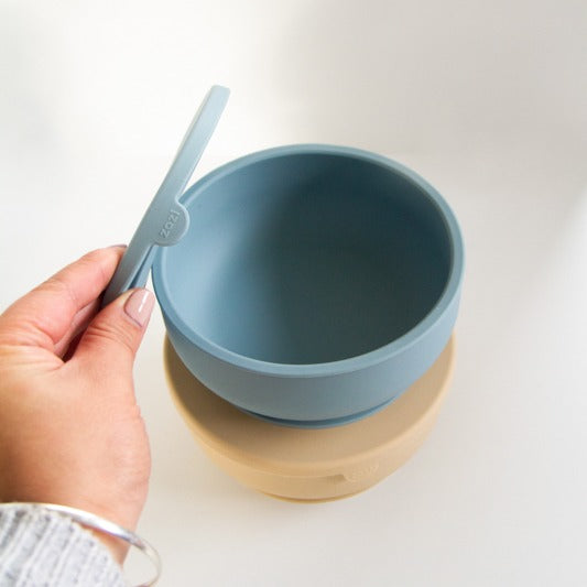 Zazi baby feeding silicone bowl with lid