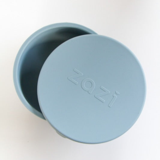 Zazi baby feeding silicone bowl with lid:image,small_image,thumbnail,swatch_image