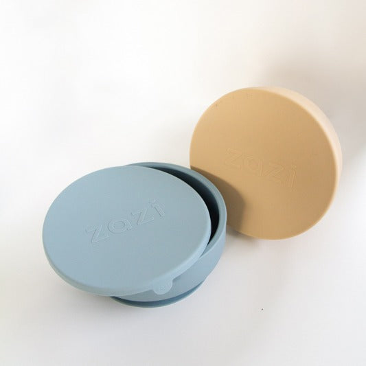 Zazi baby feeding silicone bowl with lid