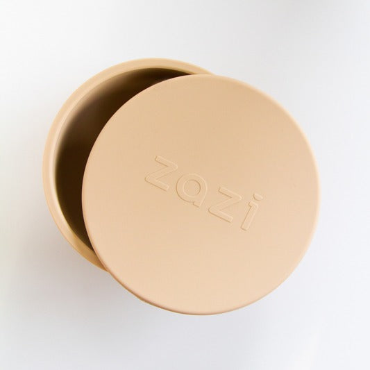 Zazi baby feeding silicone bowl with lid:image,small_image,thumbnail,swatch_image