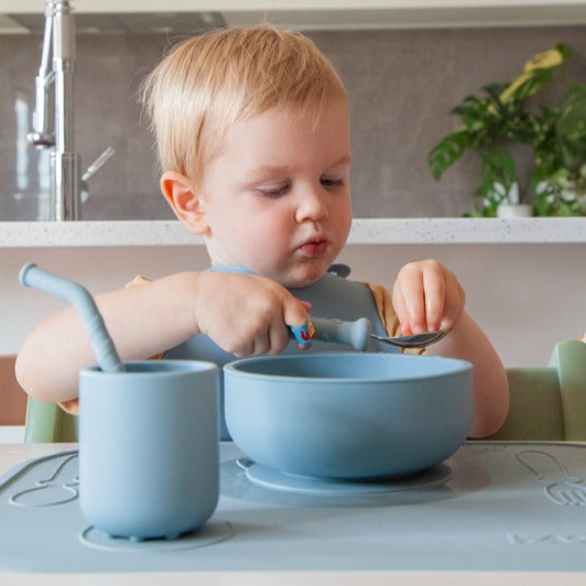 Zazi baby feeding silicone bowl with lid