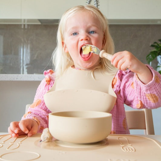 Zazi baby feeding silicone bowl with lid