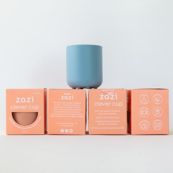 Zazi clever baby feeding cup packaging